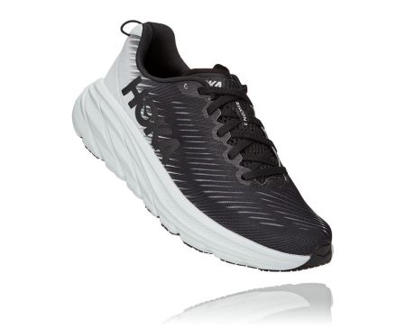 Hoka One One Rincon 3 - Adidasi Alergare Largi Dama Negrii / Albi | RO-9z2jthy